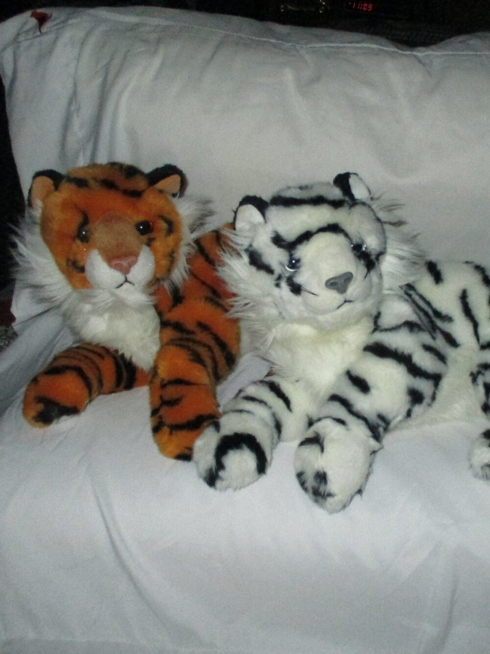 Ty RAJ the White Tiger & Pinsripes Plush Classic 2006 2007
